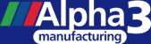 ALPHA3 MANUFACTURING logo
